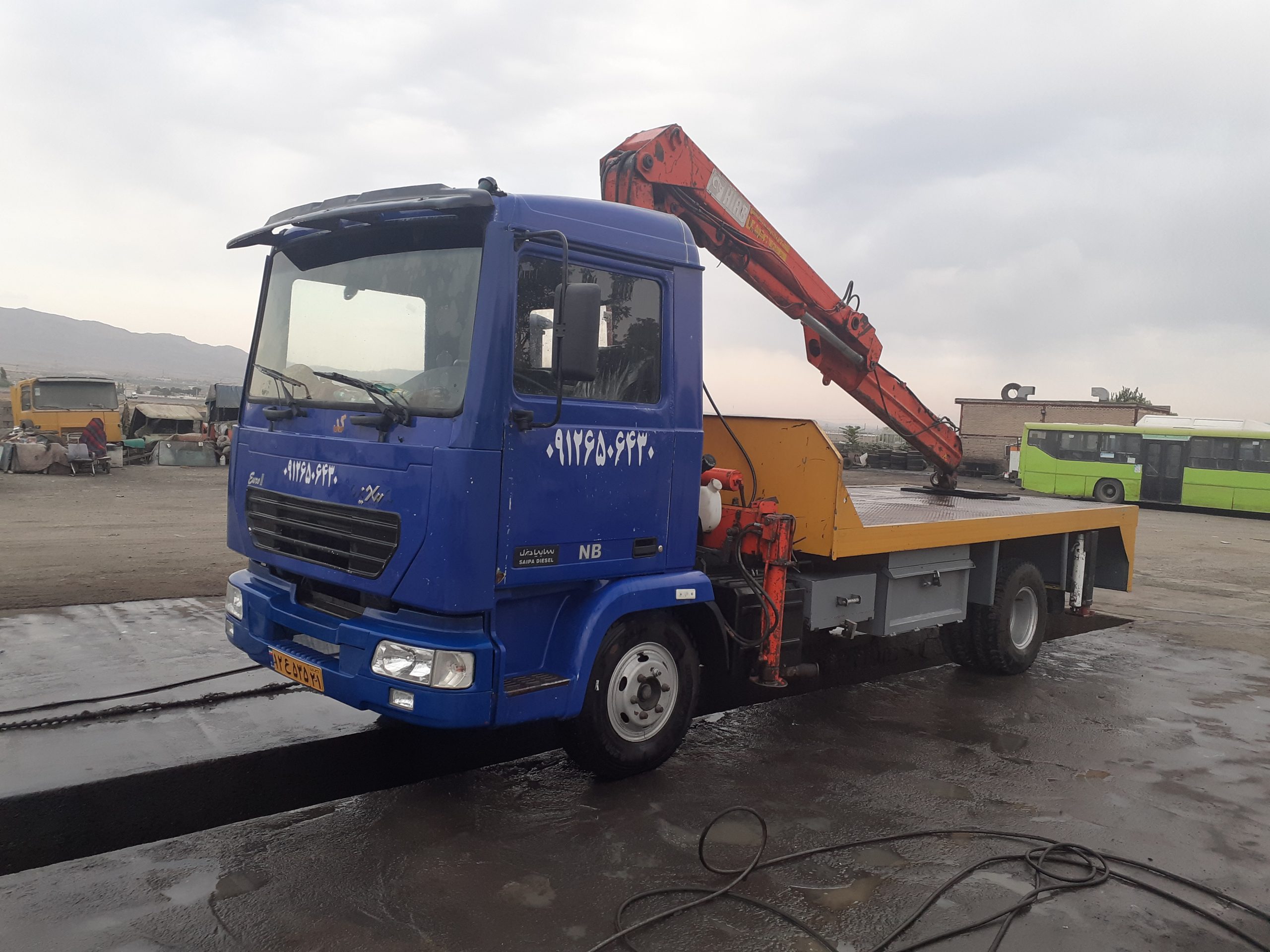 اجاره جرثقیل 3 تن